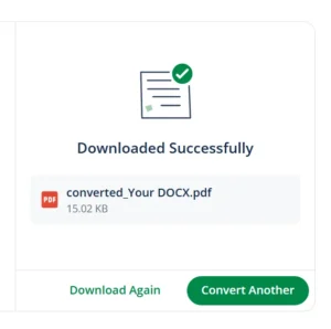 Quillbot free online DOCX to PDF converter 3