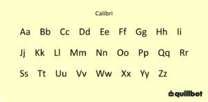 Calibri