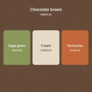 Brown color palette 1