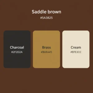 Brown color palette 2
