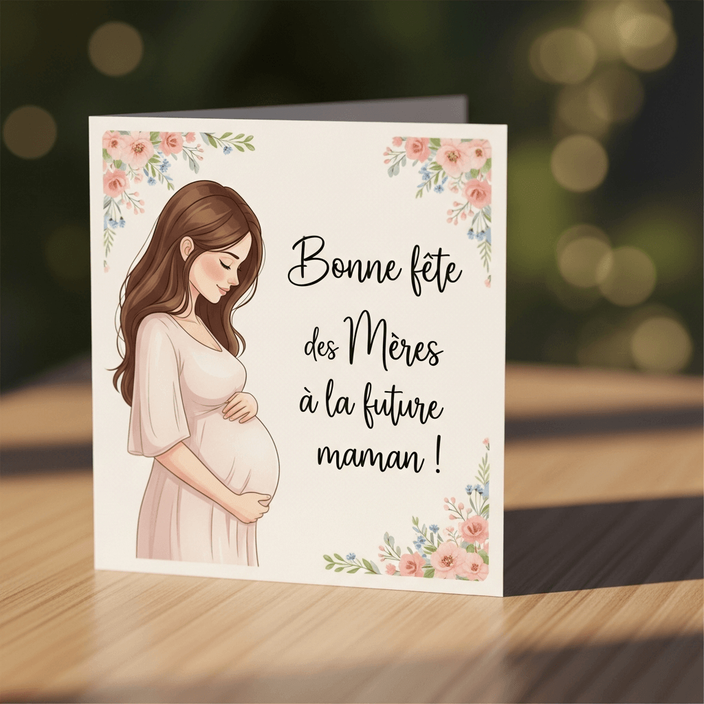 carte fête maman à télécharger