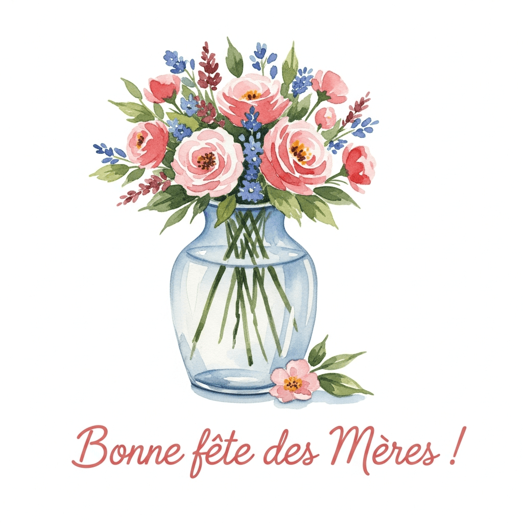fleurs pour la fête des mères