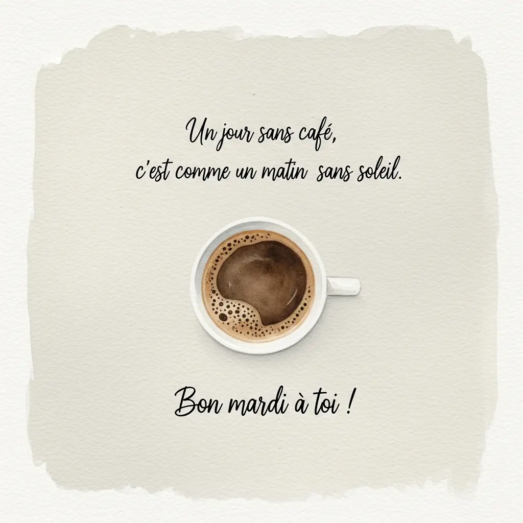 bon mardi motivation café