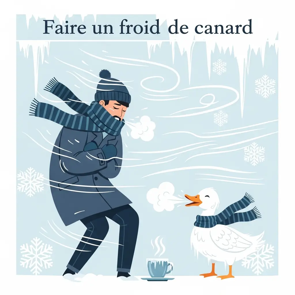 faire un froid de canard def