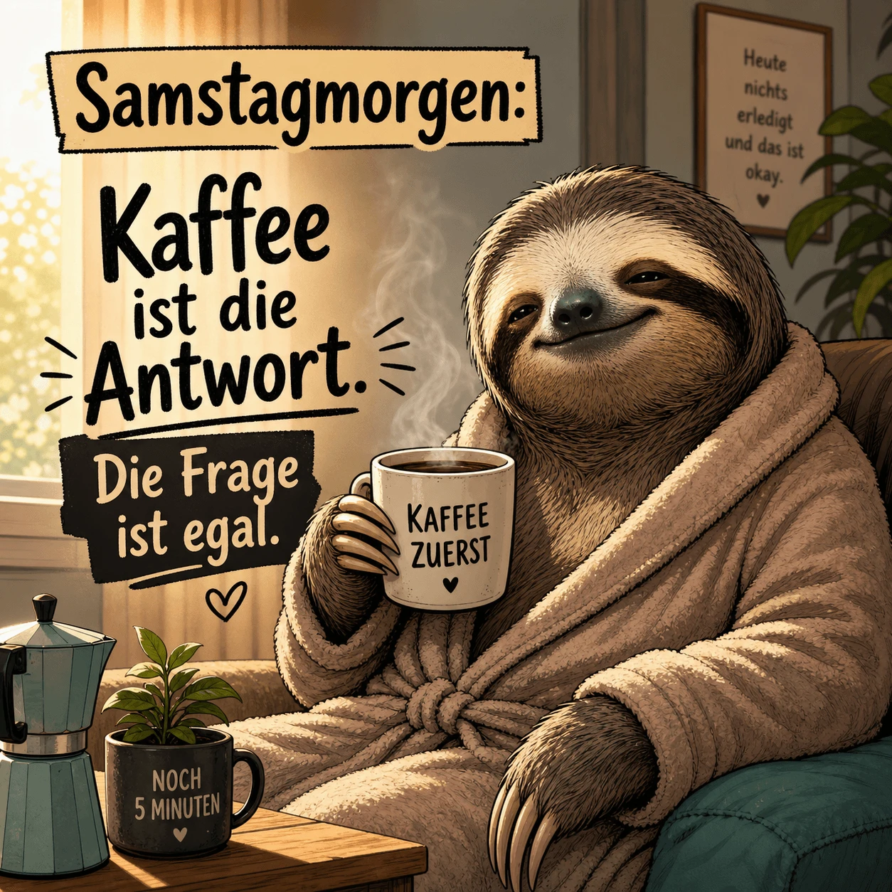Schönen Samstag Bild lustig