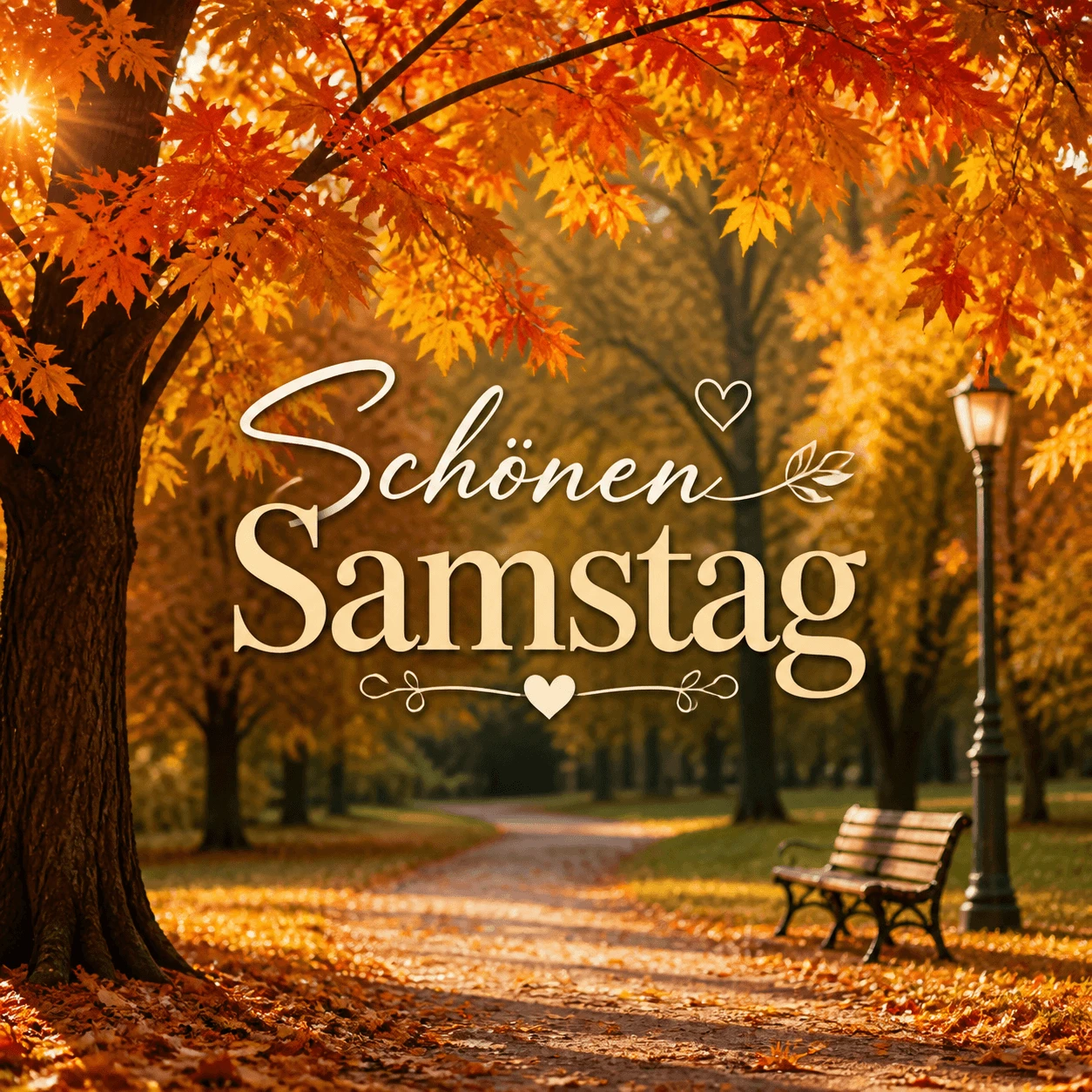 Schönen Samstag Bild Herbst