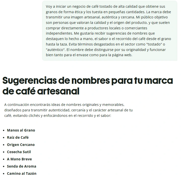 nombres de negocio