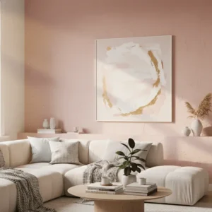 Pastellfarben Wand