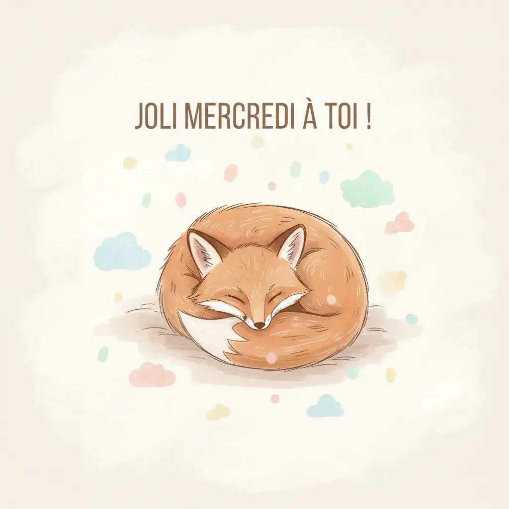 bon mercredi message
