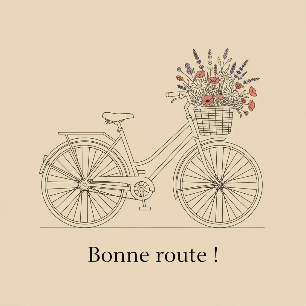 bonne route texte