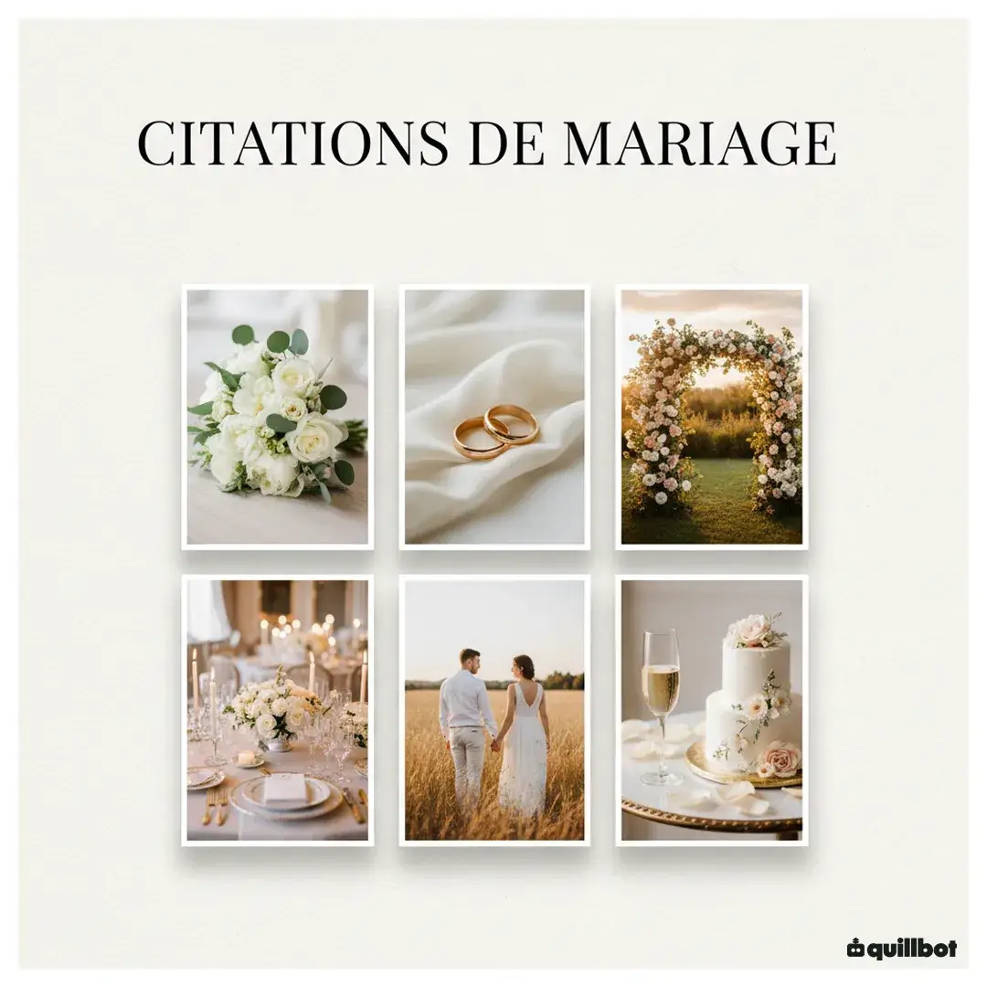 citation mariage