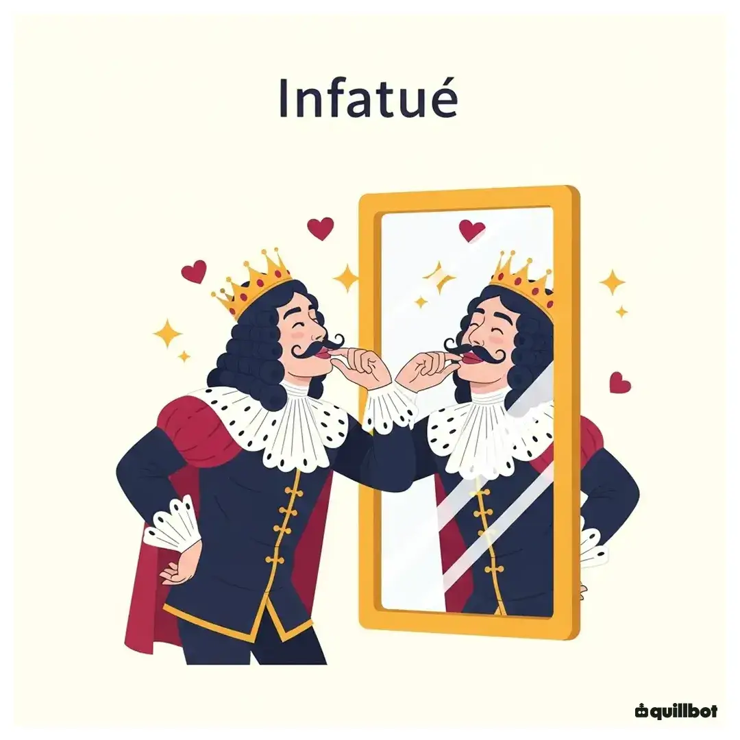 infatué définition